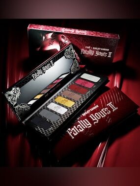 Melt Cosmetics x Bailey Sarian Fatally Yours II Palette- pigmented, sultry, LE